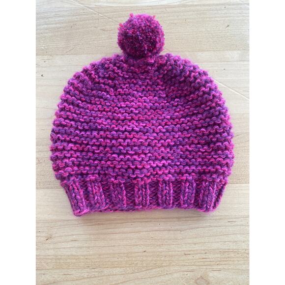 Amorinka Peru Hand Knitted Alpaca Pom Pom Beanie - Picture 3 of 5